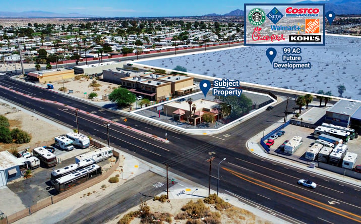 Pictures of Retail property located at 72885 E Ramon Rd, Thousand Palms, CA 92276 for sales - image #1