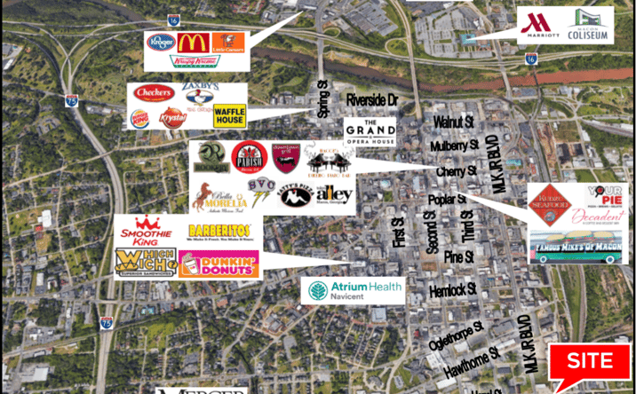 Pictures of Land property located at 1220 Martin Luther King Jr Blvd, Macon, GA 31201 for sales - image #1