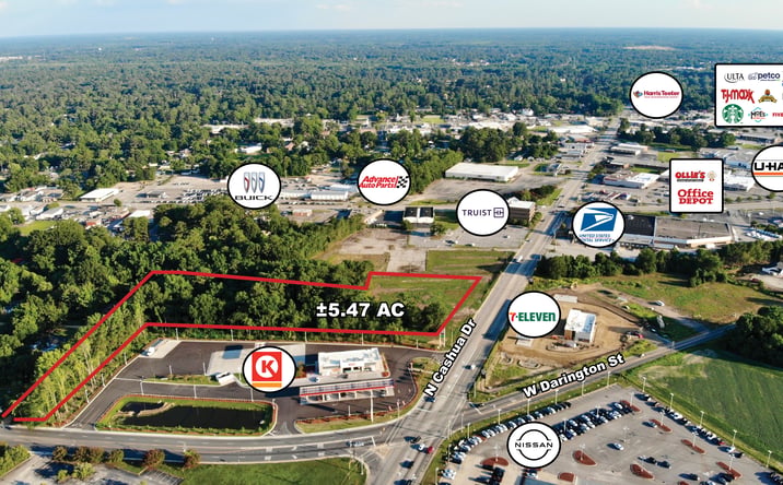 Pictures of Land property located at 210 N Cashua Dr, Florence, SC 29501 for sales - image #1
