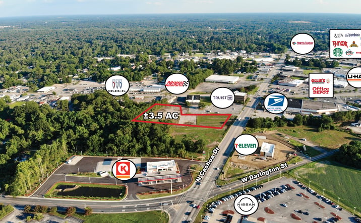 Pictures of Land property located at 118 N. Cashua Drive, Florence, SC 29501 for sales - image #1