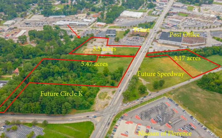 Pictures of Land property located at 118 N. Cashua Drive, Florence, SC 29501 for sales - image #1