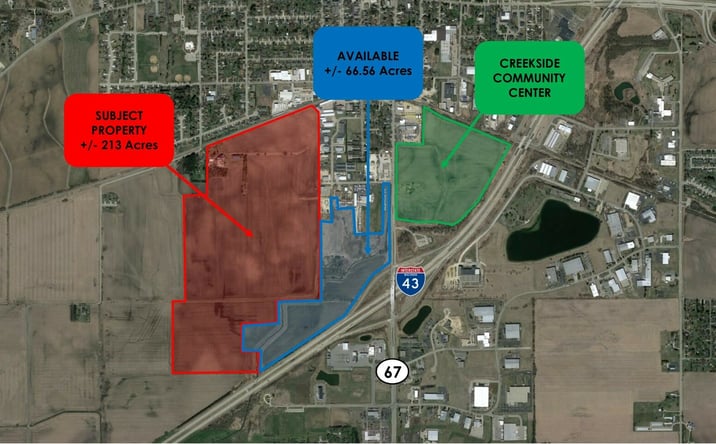 Pictures of Land property located at I-43 and Hwy 67, Elkhorn, WI 53121 for sales - image #1