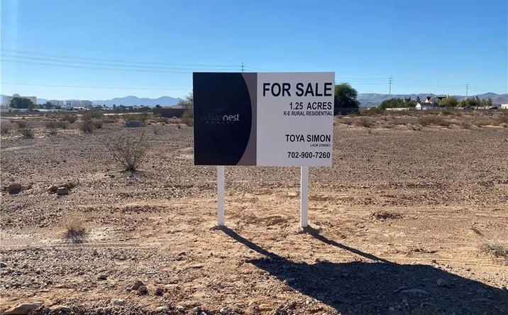Pictures of Land property located at Little Pebble St, Las Vegas, NV 89124 for sales - image #1