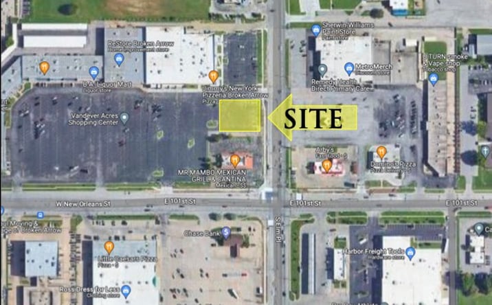 Pictures of Land property located at 33 S Elm Pl, Broken Arrow, OK 74012 for sales - image #1