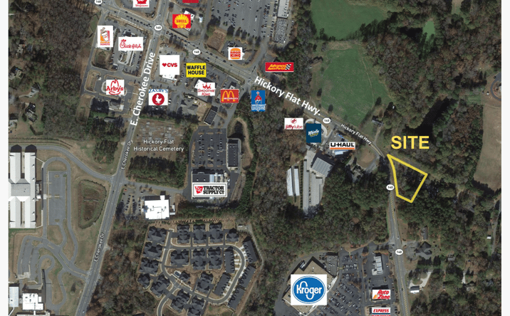 Pictures of Land property located at 836 Old Batesville Rd, Canton, GA 30115 for sales - image #1