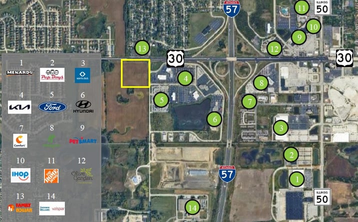 Pictures of Land property located at 21220 Central Ave, Matteson, IL 60443 for sales - image #1