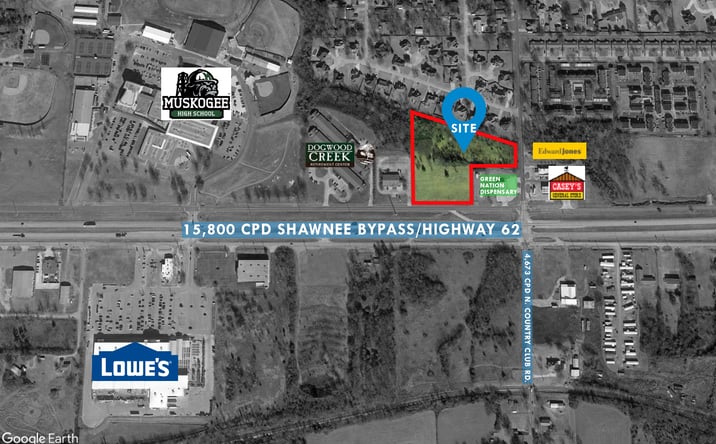 Pictures of Land property located at US-62, Muskogee, OK 74403 for sales - image #1