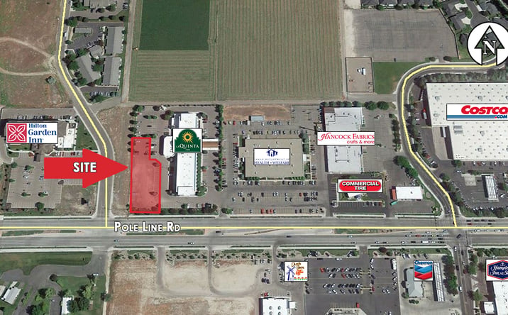 Pictures of Land, Retail property located at Pole Line Rd E, Twin Falls, ID 83301 for sales - image #1
