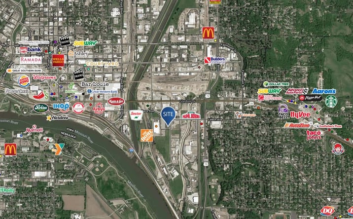 Pictures of Land property located at Cunningham Dr. & Leech Ave, Sioux City, IA 51106 for sales - image #1