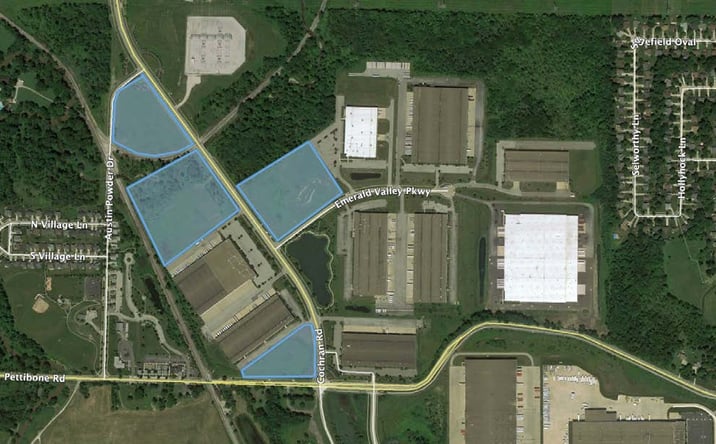 Pictures of Land property located at Emerald Valley Business Park, Glenwillow, OH 44139 for sales - image #1