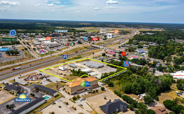 Pictures of Land, Mixed Use, Retail property located at 130 I-45 Frontage Rd, Huntsville, TX 77340 for sales - image #1