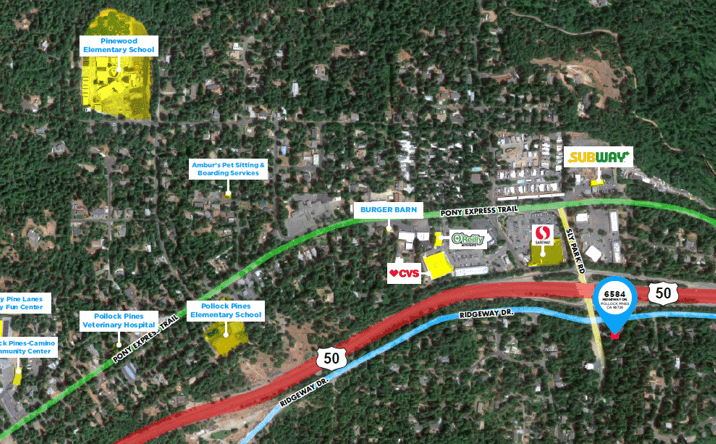 Pictures of Office property located at 6584 Ridgeway Dr, Pollock Pines, CA 95726 for sales - image #1