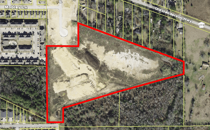 Pictures of Land property located at 3980 McDonald Rd, Tyler, TX 75701 for sales - image #1