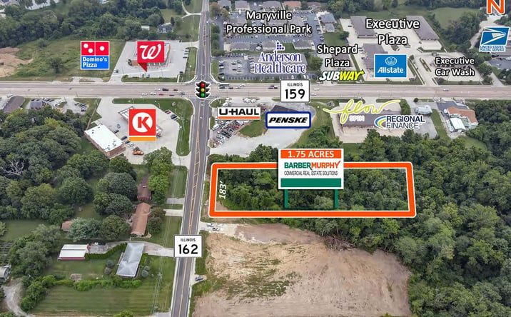 Pictures of Land property located at Illinois State Route 162, Maryville, IL 62062 for sales - image #1