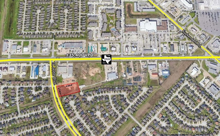 Pictures of Land property located at 21440 TC Jester Blvd, Spring, TX 77379 for sales - image #1