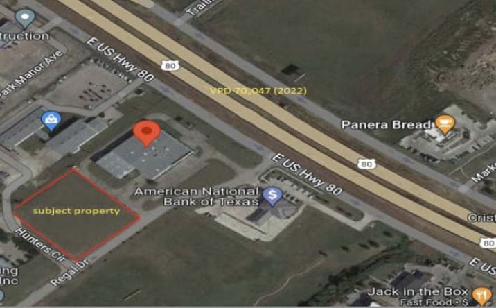 Pictures of Land property located at 505 E US Hwy 80, Forney, TX 75126 for sales - image #1