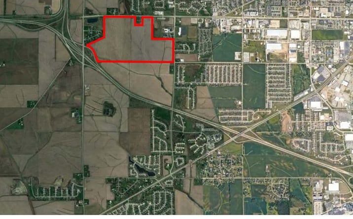 Pictures of Land property located at 16th Avenue SW and 80th Street SW, Cedar Rapids, IA 52404 for sales - image #1