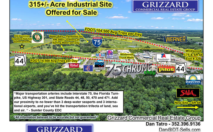Pictures of Land property located at 412 FL-44, Wildwood, FL 34785 for sales - image #1