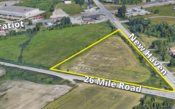 Pictures of Land property located at Twenty Six Mile & New Haven Road, New Haven, MI 48048 for sales - image #1
