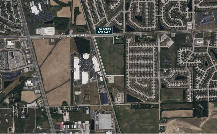 Pictures of Land property located at 825 East Worthsville Road, Greenwood, IN 46143 for sales - image #1