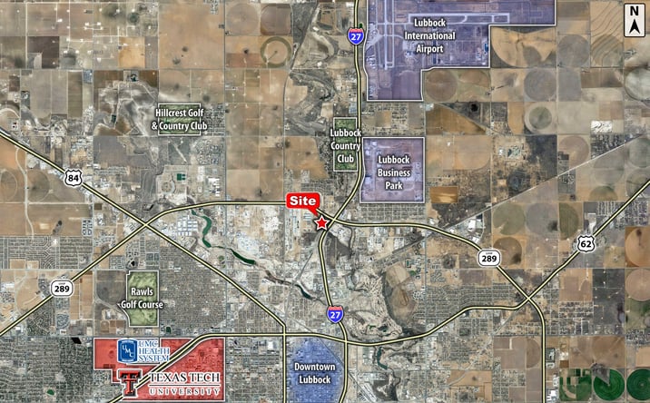 Pictures of Land property located at SWQ I-27 & N Loop 289, Lubbock, TX 79416 for sales - image #1