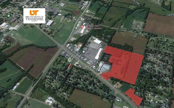 Pictures of Land property located at 896 University St, Martin, TN 38237 for sales - image #1