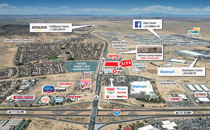 Pictures of Land property located at NE of NM 6 and Los Morros, Los Lunas, NM 87031 for sales - image #1