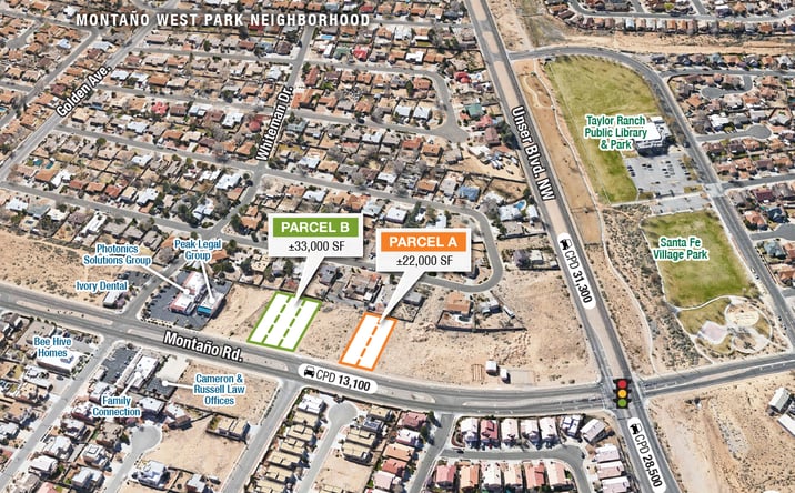 Pictures of Land property located at SEC Unser & Montano, Albuquerque, NM 87120 for sales - image #1
