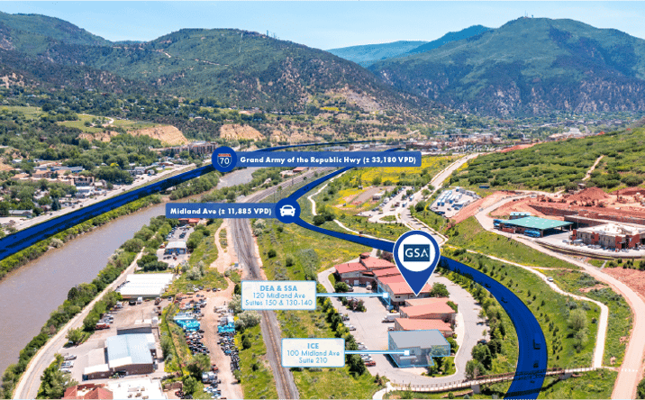 Pictures of Office property located at 100 Midland Ave, Glenwood Springs, CO 81601 for sales - image #1