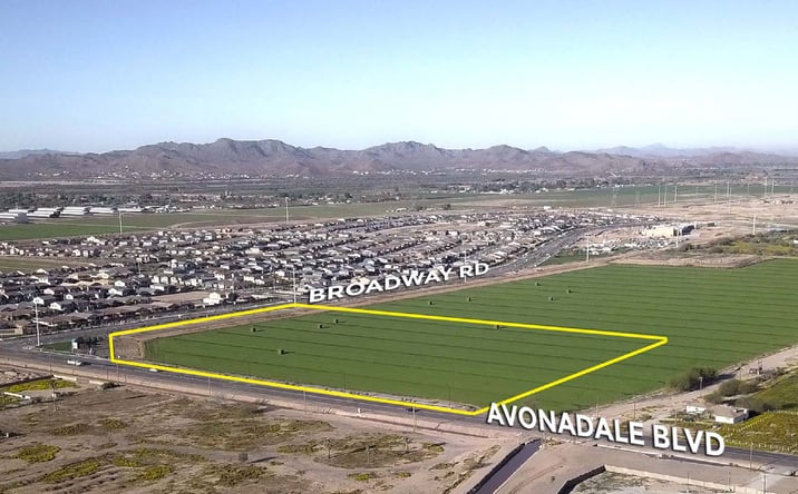 Pictures of Land property located at Avondale Blvd & Broadway Rd, NWC, Avondale, AZ 85323 for sales - image #1