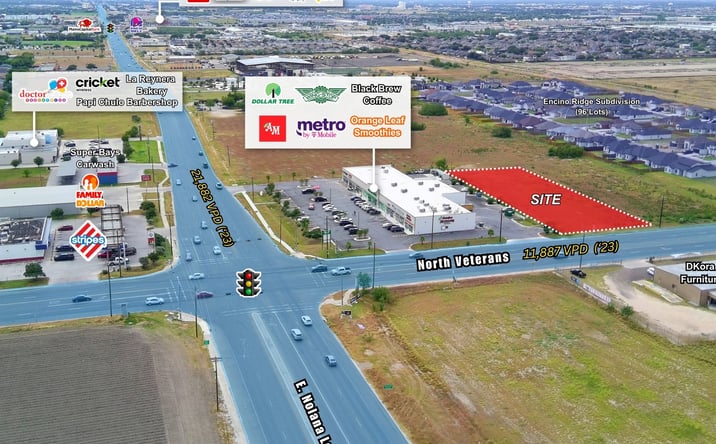 Pictures of Land property located at 1511 E Nolana Loop, Pharr, TX 78577 for sales - image #1