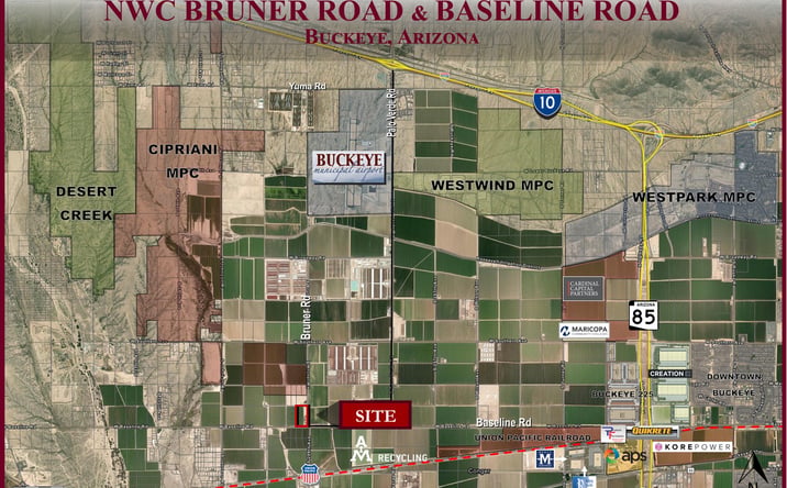 Pictures of Land property located at 29500 W Baseline Rd, Buckeye, AZ 85326 for sales - image #1