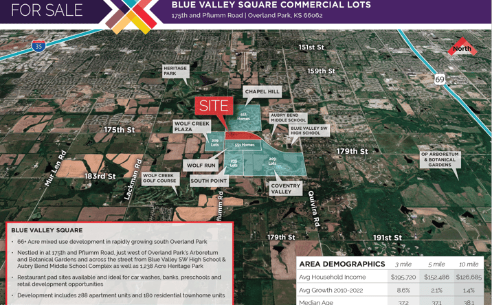 Pictures of Land property located at 13500 W 175th St, Overland Park, KS 66062 for sales - image #1