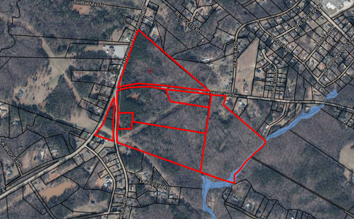 Pictures of Land property located at 399 W Church St, Cowpens, SC 29330 for sales - image #1