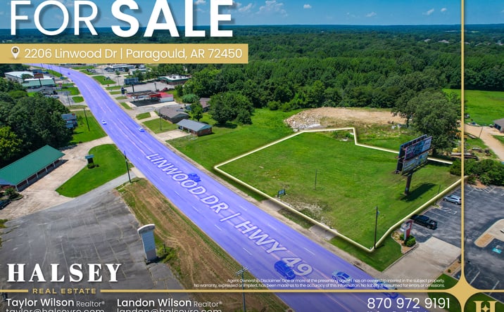 Pictures of Land property located at 2206 Linwood Dr, Paragould, AR 72450 for sales - image #1