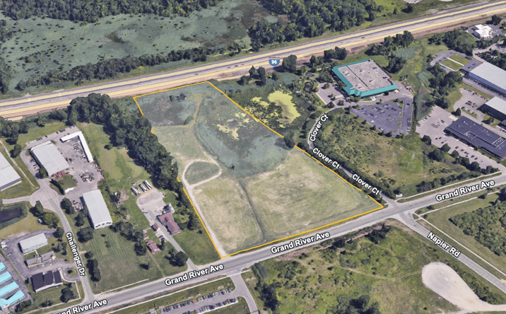 Pictures of Land property located at 51563 Grand River Ave, Wixom, MI 48393 for sales - image #1