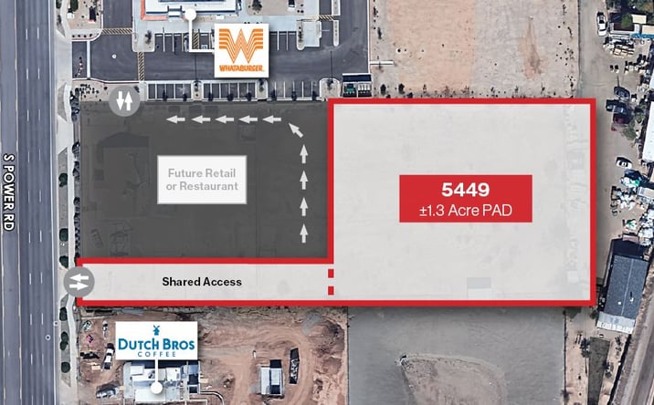 Pictures of Land property located at 5449 S Power Rd, Mesa, AZ 85212 for sales - image #1