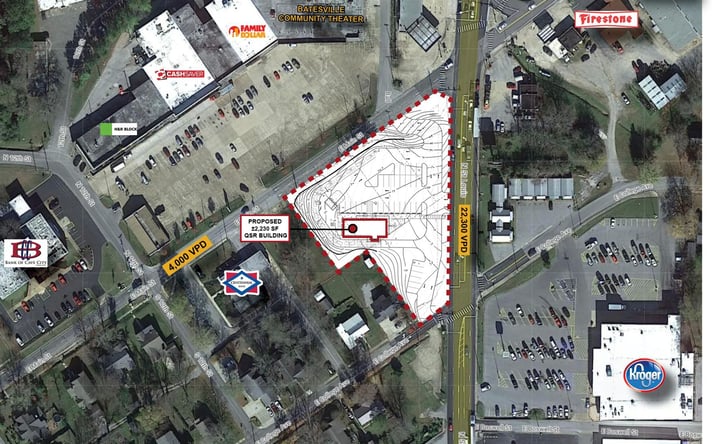 Pictures of Land property located at 244 & 280 S. St. Louis, Batesville, AR 72034 for sales - image #1