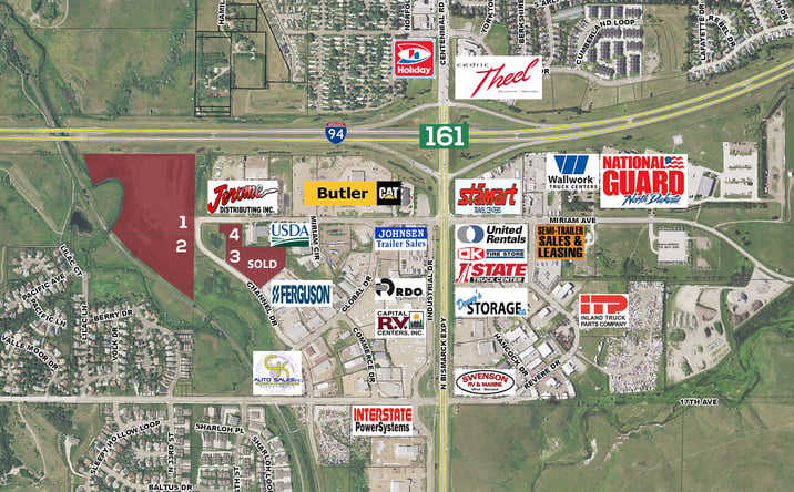 Pictures of Land property located at 2013 Channel Dr, Bismarck, ND 58501, 3405 Miriam Ave, Bismarck, ND 58501 for sales - image #1