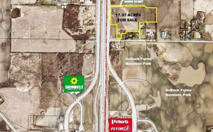 Pictures of Land property located at East Side of  I-94 Frontage Rd North of 4 Mile Rd, Caledonia, WI 53144 for sales - image #1