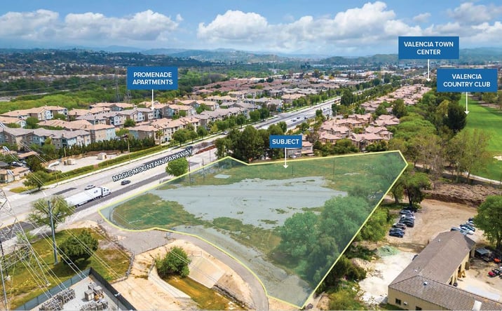Pictures of Land property located at Magic Mountain Pkwy, Santa Clarita, CA 91355 for sales - image #1