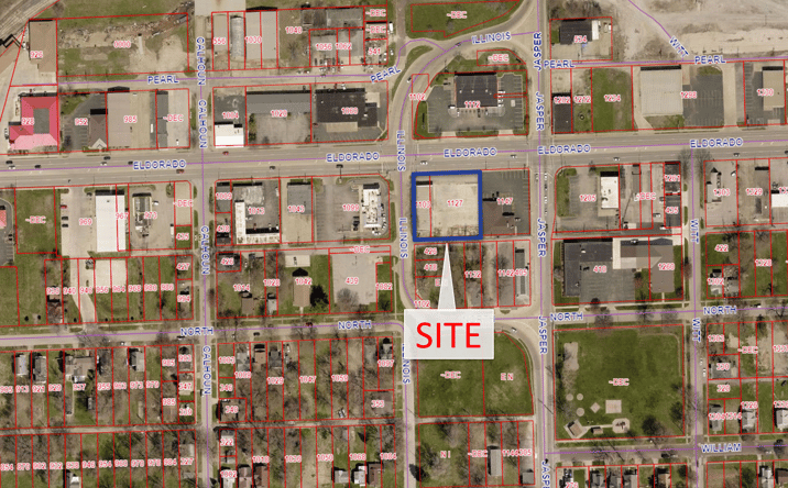 Pictures of Land property located at 1103 E Eldorado St, Decatur, IL 62521 for sales - image #1