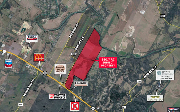 Pictures of Land, Mixed Use property located at 2600 State Hwy 71, Bastrop, TX 78602 for sales - image #1