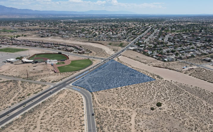 Pictures of Land property located at SWC Broadmoor & Fruta, Rio Rancho, NM 87124 for sales - image #1