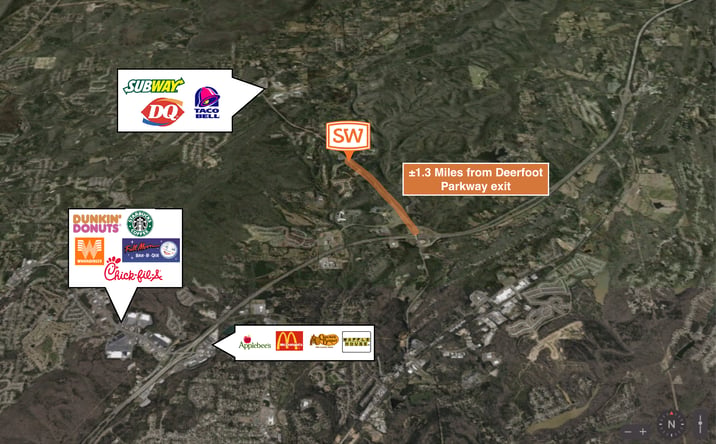 Pictures of Land property located at 7500 Lake Vista Dr, Trussville, AL 35173 for sales - image #1