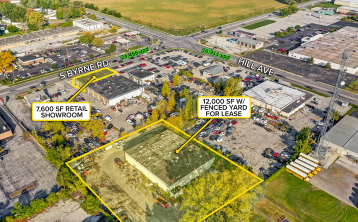 Pictures of Retail, Industrial, Mixed Use property located at 33 S Byrne Rd, Toledo, OH 43615 for sales - image #1