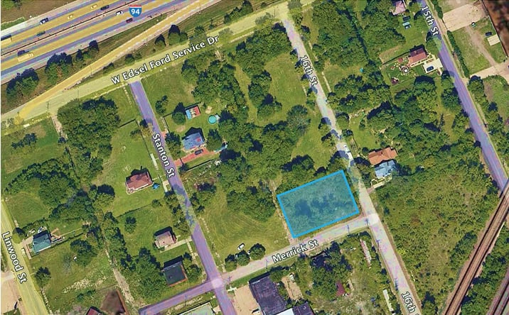 Pictures of Land property located at 5203 16th St, Detroit, MI 48208 for sales - image #1