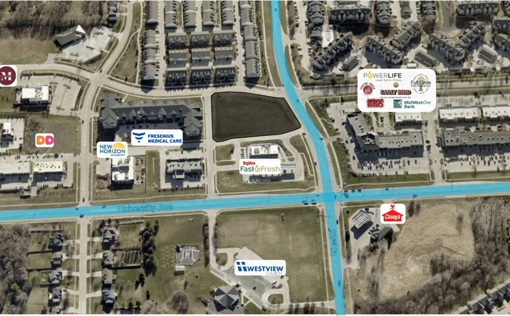 Pictures of Land property located at 9155 Bishop Dr, West Des Moines, IA 50263 for sales - image #1