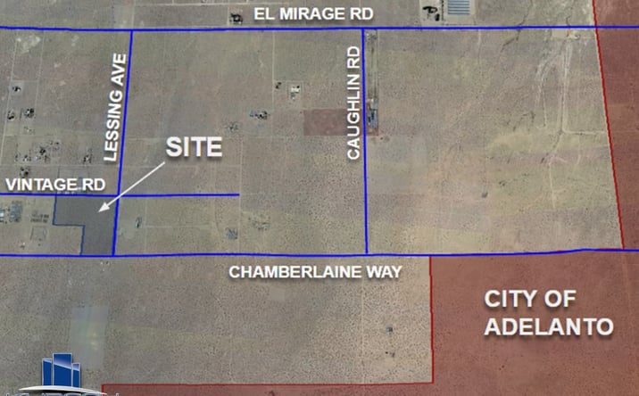 Pictures of Land property located at 00 Lessing Ave, Adelanto, CA 92301 for sales - image #1