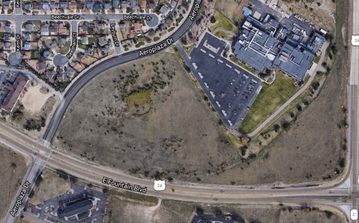 Pictures of Land property located at 1672 Aeroplaza Dr, Colorado Springs, CO 80916 for sales - image #1